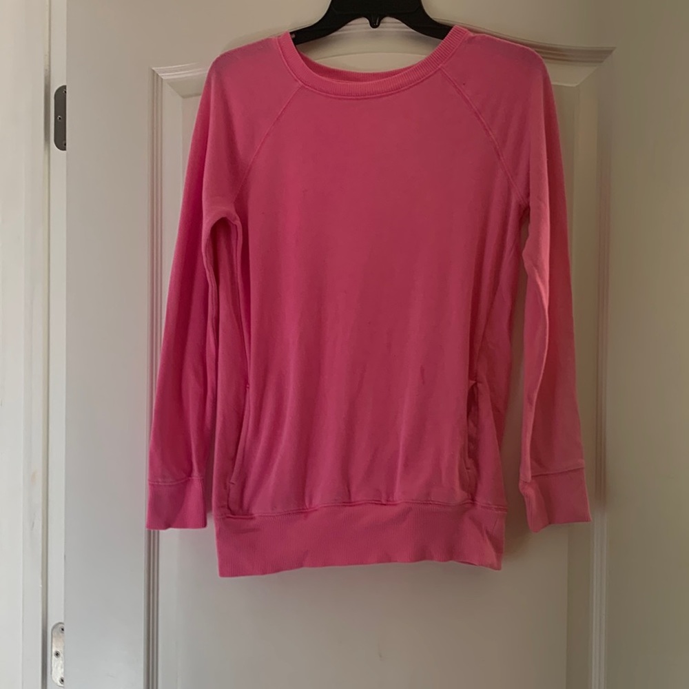 Girls pink sweatshirt